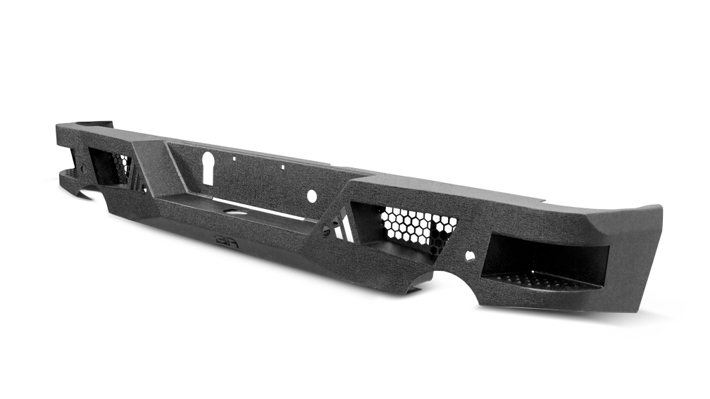 2009-2018 Dodge Ram 1500 Eco Series Rear Bumper Fits Dual Rear Exhaust Only(Including 2019-2024 1500 Classic)