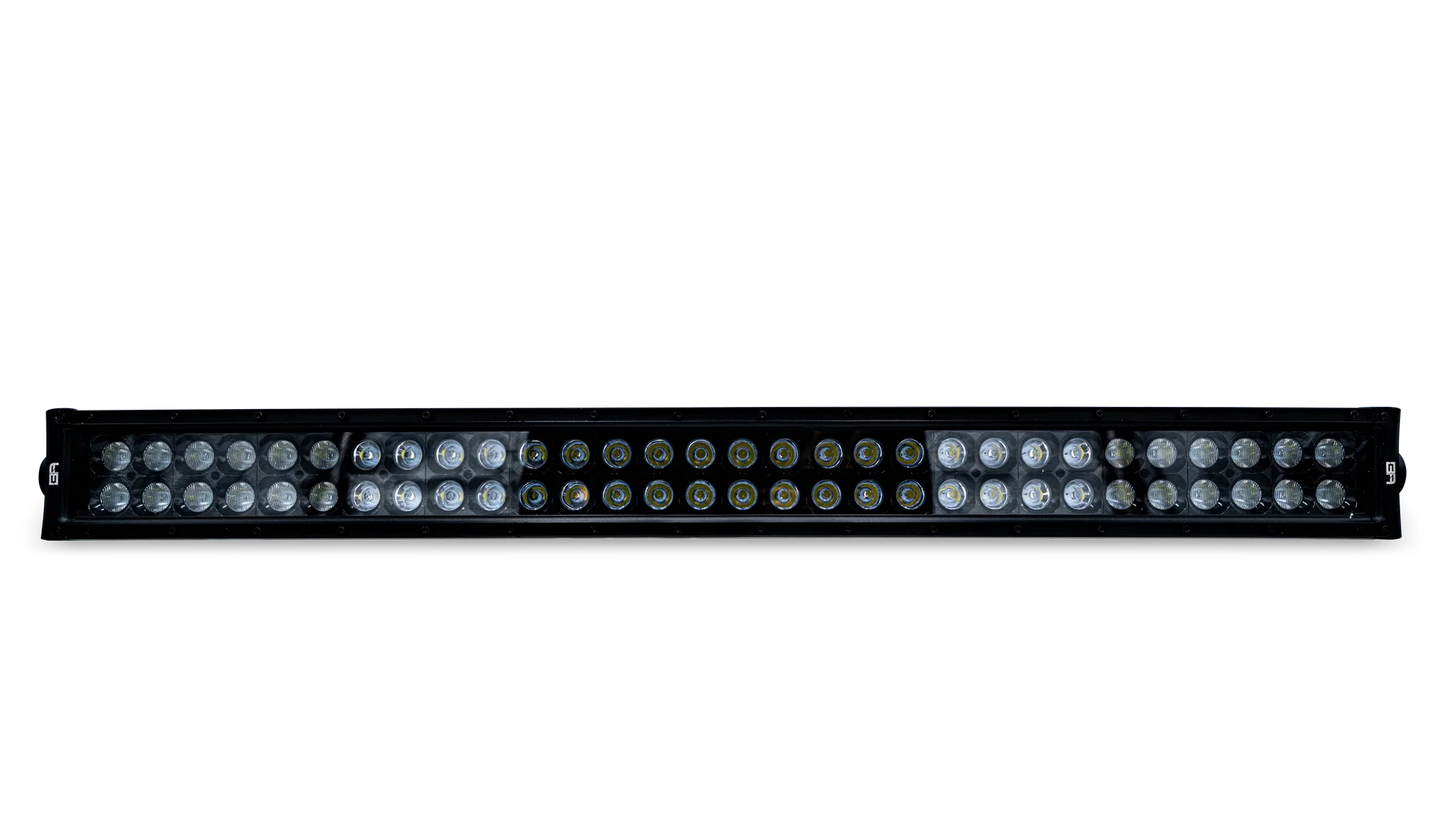 Faisceau combiné de barre lumineuse à DEL occultant de 30 po avec faisceau de câbles
