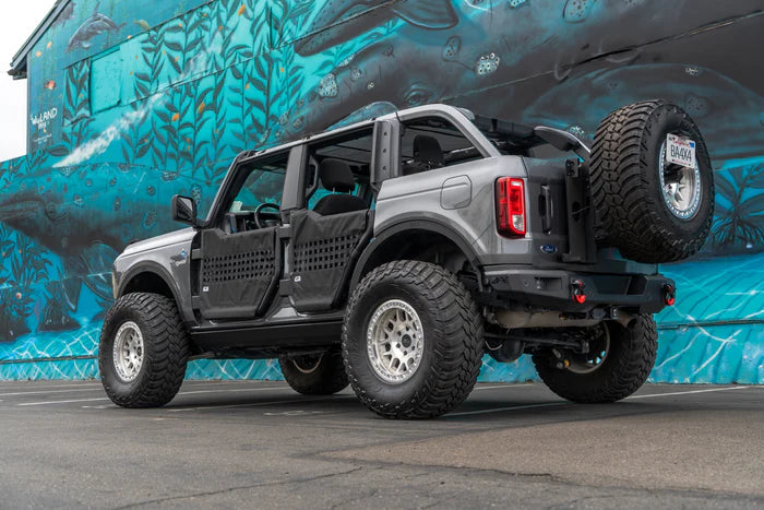 2021-2024 FORD BRONCO REAR TUBE DOORS WITH WEBBING, PAIR